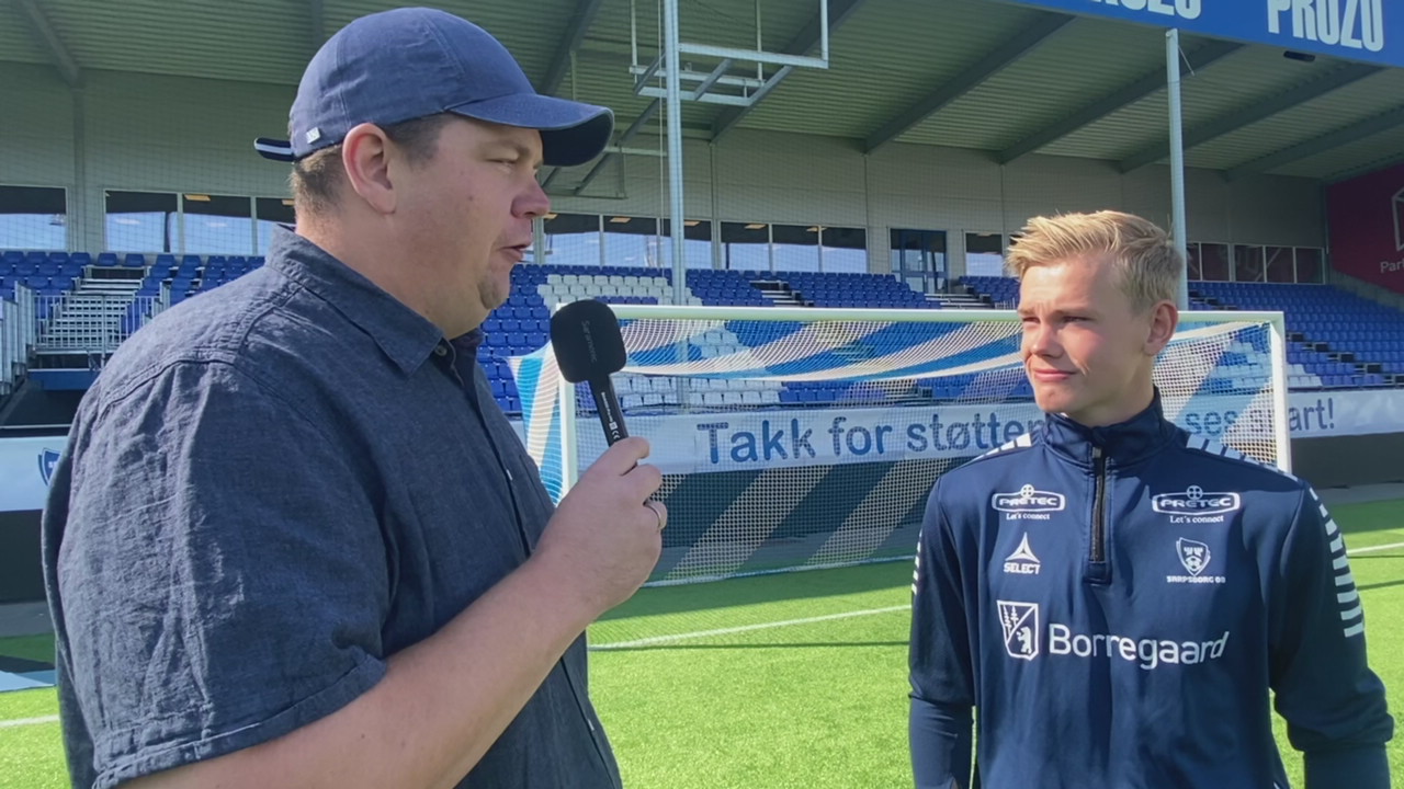 Leander Øy skriver proffkontrakt med Sarpsborg 08